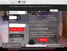 Tablet Screenshot of dormirdcine.com